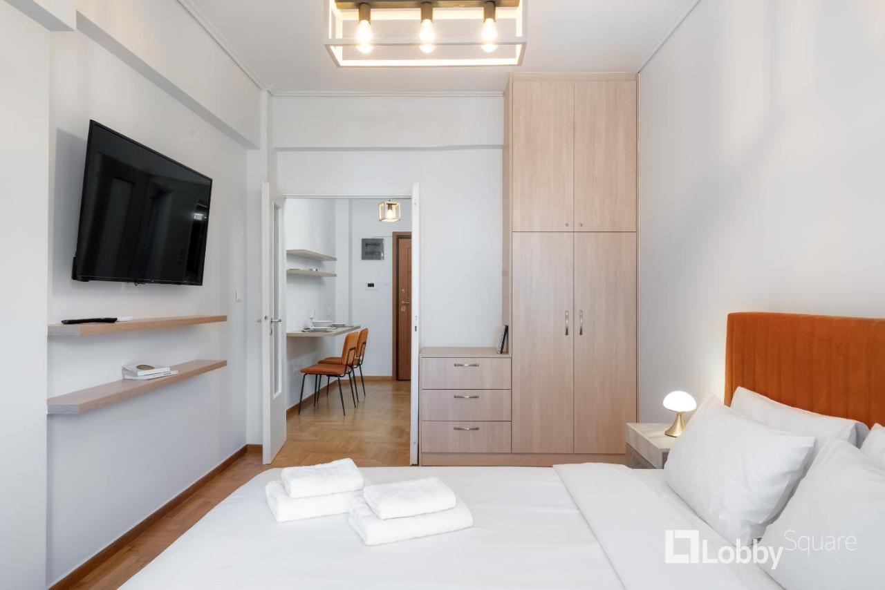 Herod Apartment By Lobbysquare Athens Ngoại thất bức ảnh